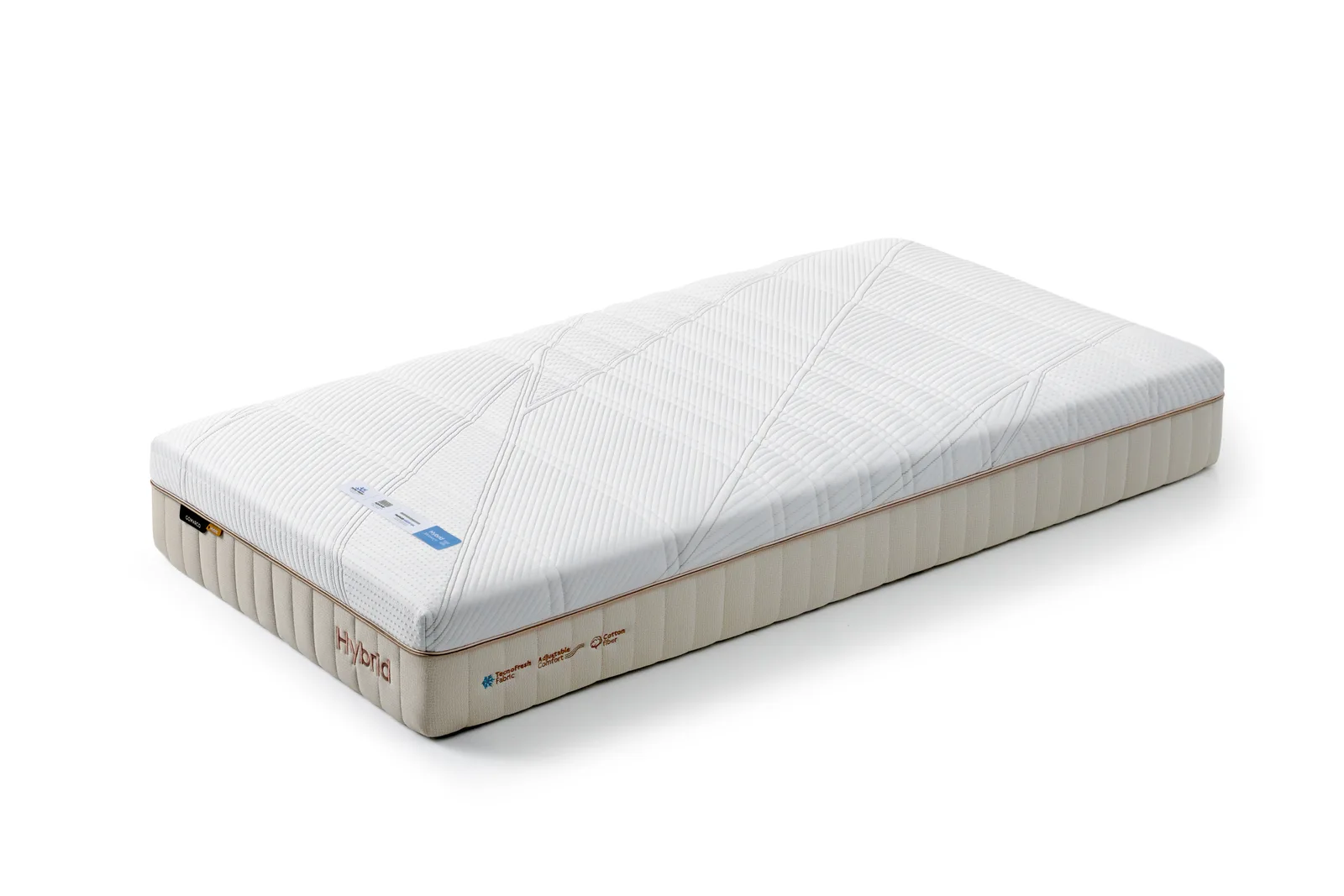 Gomarco Hybrid Spring Firm Matratze im Showroom von das-bett.ch in Zürich